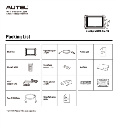 Autel MaxiSYS MS906 Pro-TS