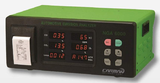 Carman NGA6000 4 Gas Analyzer With Built-in Printer