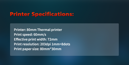 FCAR HDS600 Truck Scan Tool and Car OBDII Scanner | HDS 600 Printer Specifications
