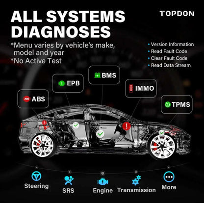 TOPDON ArtiDiag800BT Full System Diagnostics