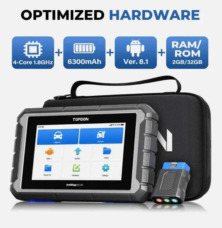 TOPDON ArtiDiag900BT Diagnostic Scan Tool Optimised Hardware