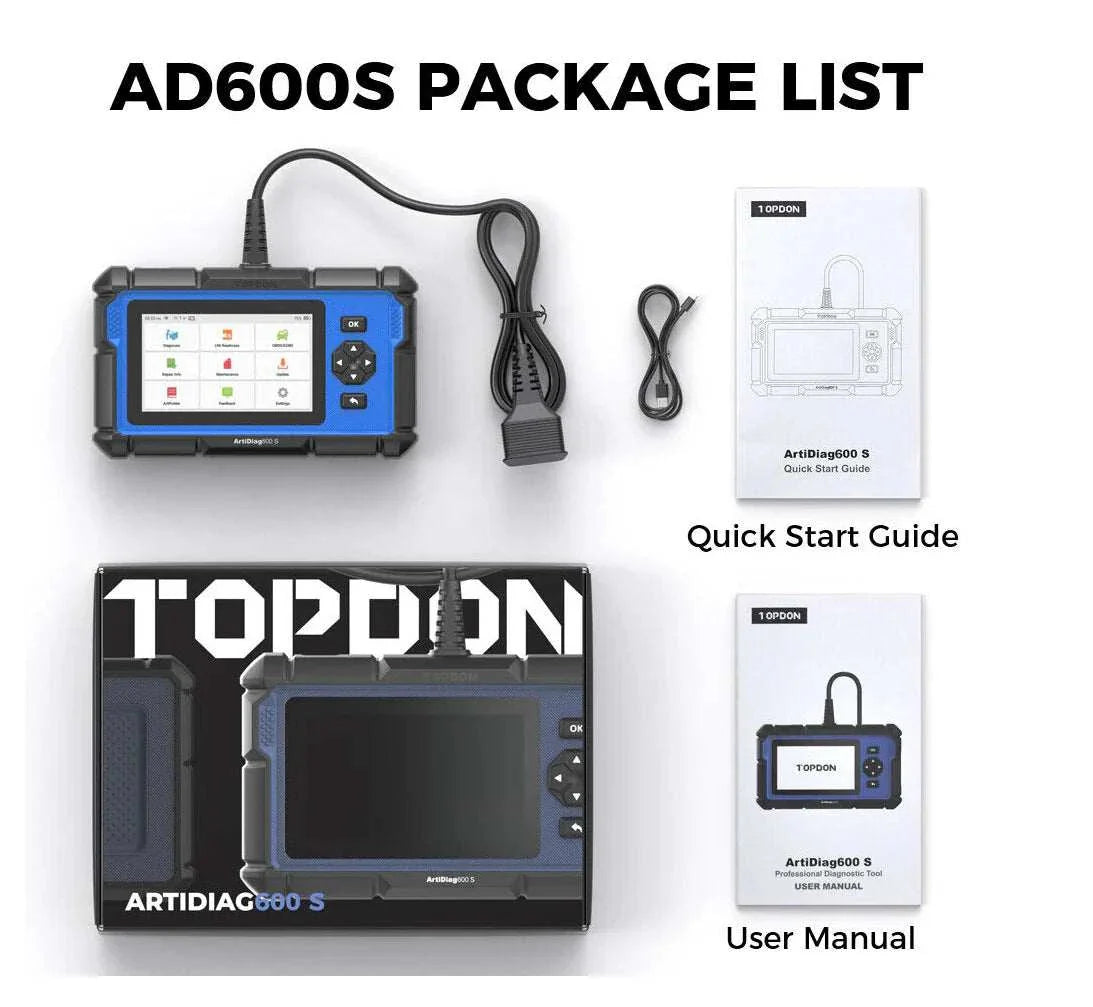 Topdon ArtiDiag AD600s OBD2 Diagnostic Scan Tool
