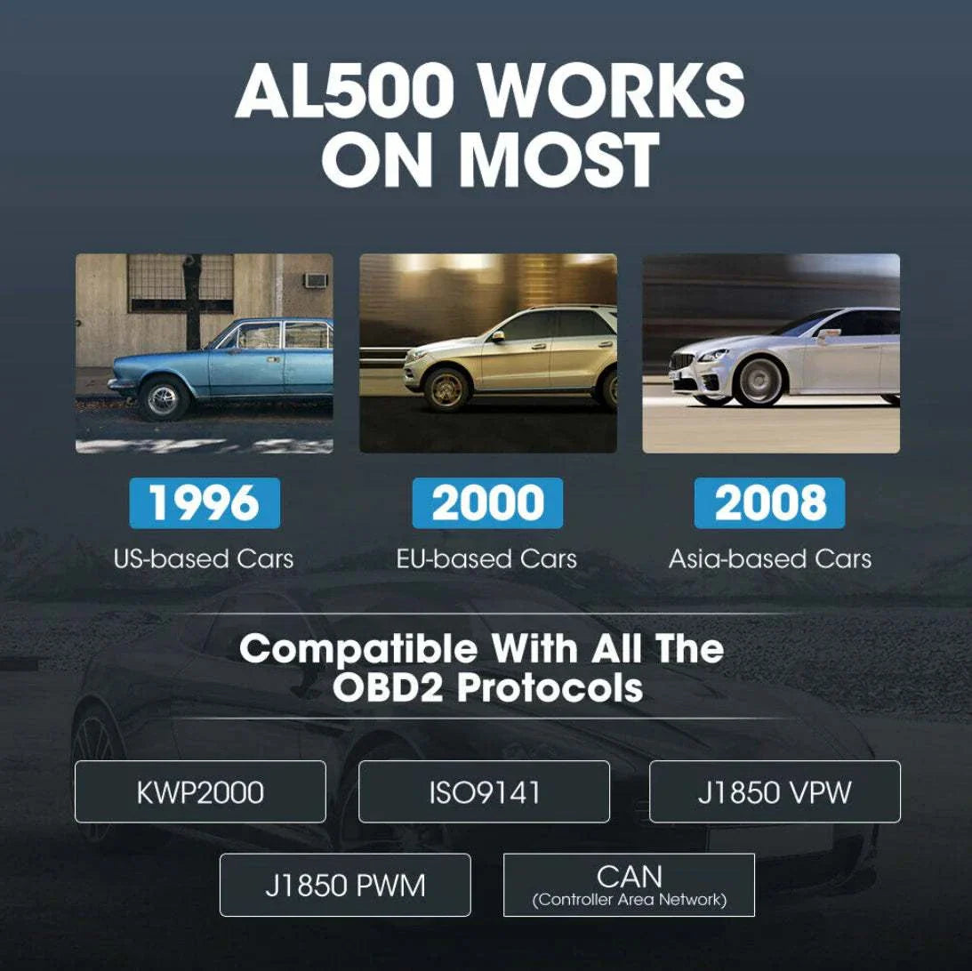 Topdon ArtiLink500 OBDII Code Reader Wide Compatibility