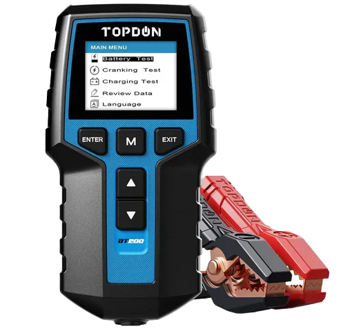 TOPDON BT200 Battery and Electrical System Tester 12V 24V