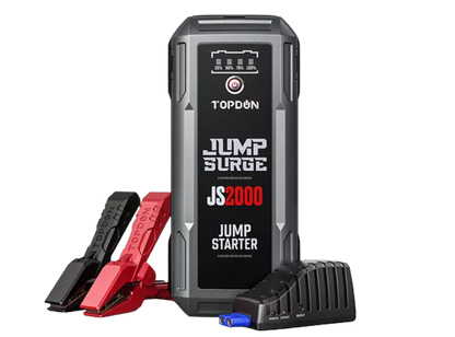 TOPDON JumpSurge JS2000 2000A Jump Starter and 12V Power Bank