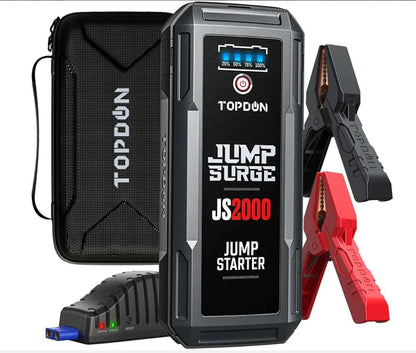 TOPDON JumpSurge JS2000 2000A Jump Starter and 12V Power Bank
