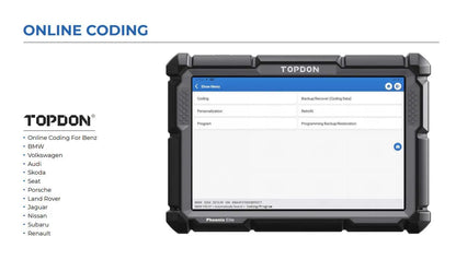 TOPDON Phoenix Elite Online Coding