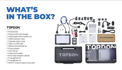 TOPDON Phoenix Elite What's Included