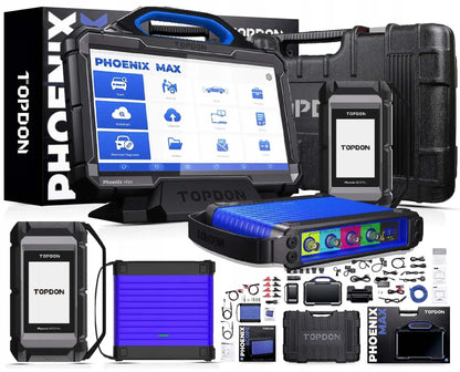 TOPDON Phoenix Max Professional Automotive Diagnostic Scan Tool Full Kit