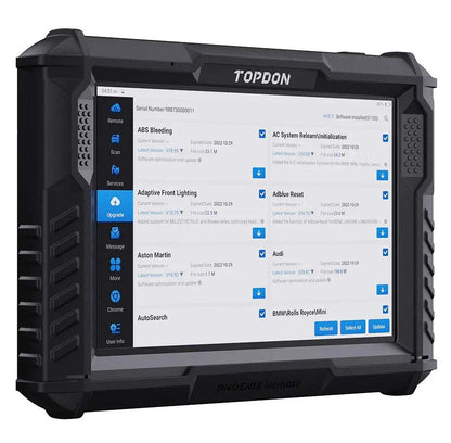TOPDON Phoenix Remote Diagnostic Features