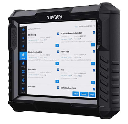 TOPDON Phoenix Remote Service Functions