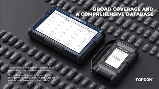 Topdon Phoenix Smart Comprehensive Coverage and Database