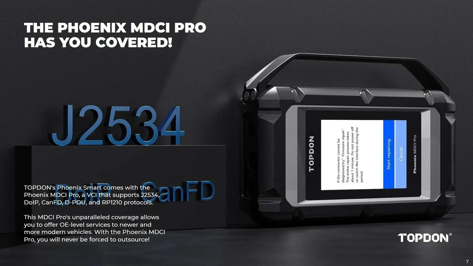 Topdon Phoenix Smart MDCI VCI