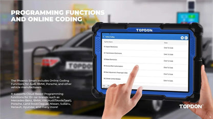 TOPDON Phoenix Smart Programming Functions and Online Coding