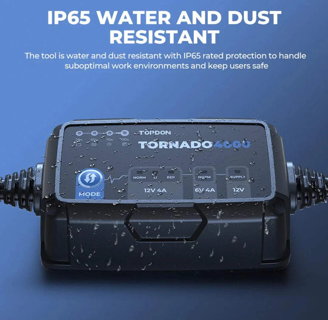 TOPDON Tornado4000 Battery Charger T4000