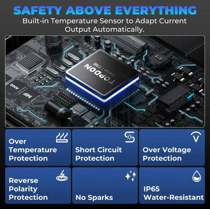 TOPDON TB6000PRO Battery Tester and Charger 