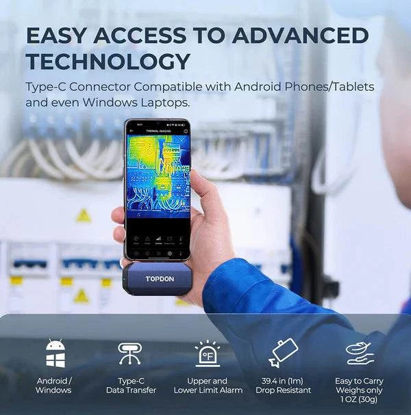 TOPDON TC001 Thermal Imaging Camera Advanced Technology