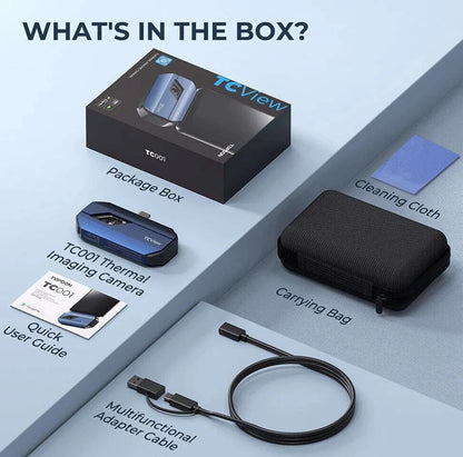 TOPDON TC001 Thermal Imaging Camera What's Included?