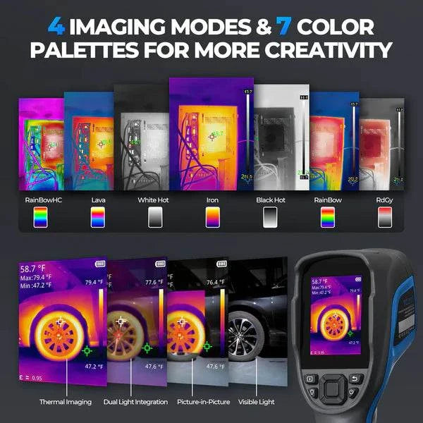 TOPDON TC005 Thermal Imaging Camera Advanced Imaging Functionality