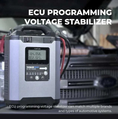 TOPDON T90000 Smart Battery Charger Voltage Stabiliser Power Supply T90 12V and 24V