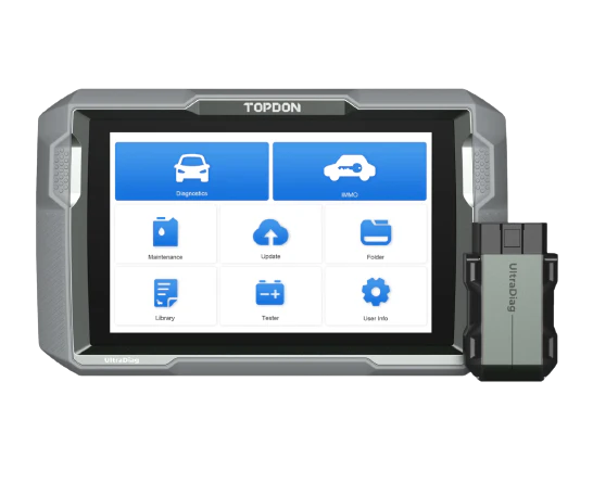 TOPDON UltraDiag Advanced Professional Diagnostic Scan Tool and Key Programmer
