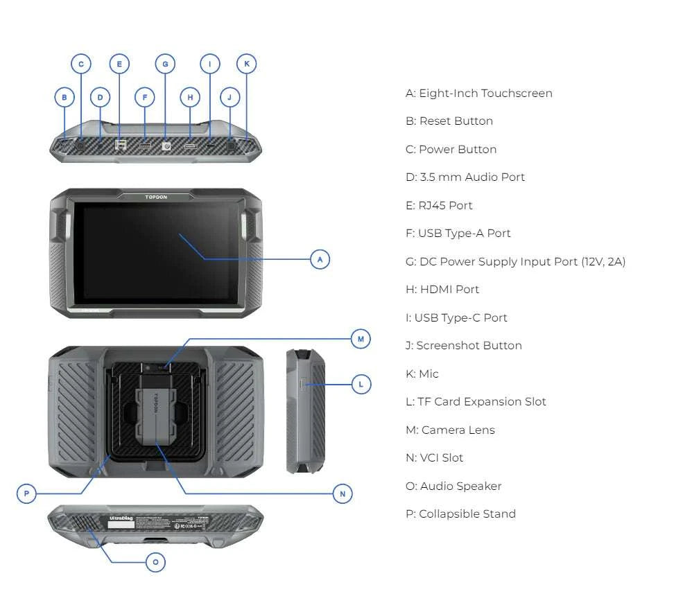 TOPDON UltraDiag Diagram User Manual