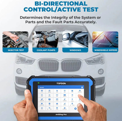 TOPDON ArtiDiag PRO Bi Directional Scan Tool Active Tests