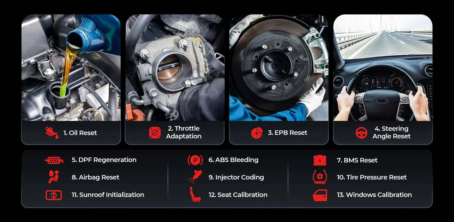 TOPDON TopScan Pro Main Functions