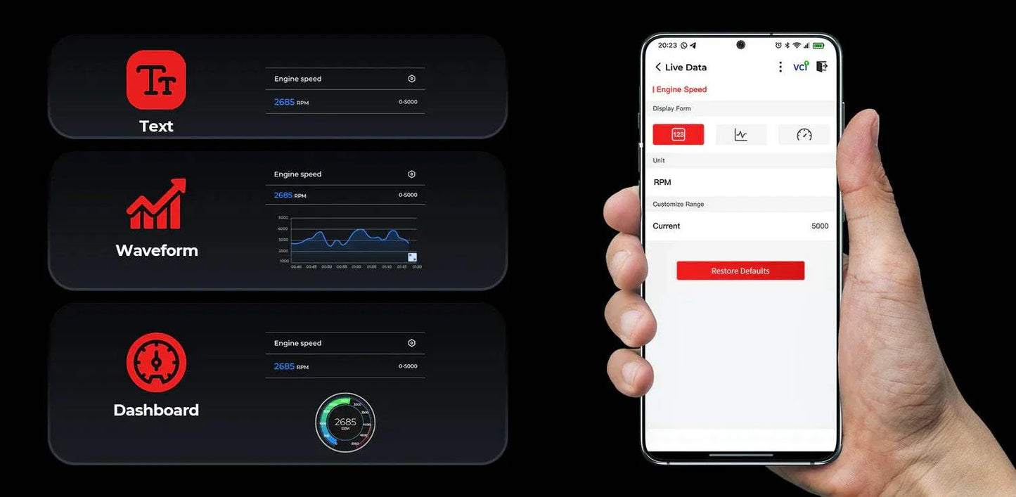 TOPDON TopScan Pro Live Data Bluetooth OBD Scan Tool
